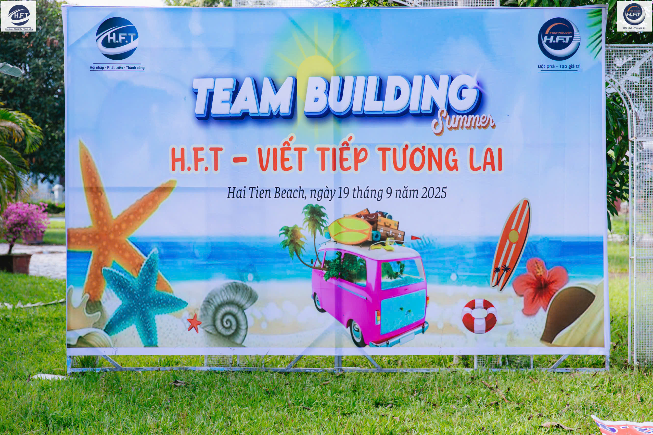 "H.F.T VIẾP TIẾP TƯƠNG LAI - HÀNH TRÌNH KẾT NỐI DU LỊCH HÈ 2025"